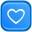 heart Blue Icon